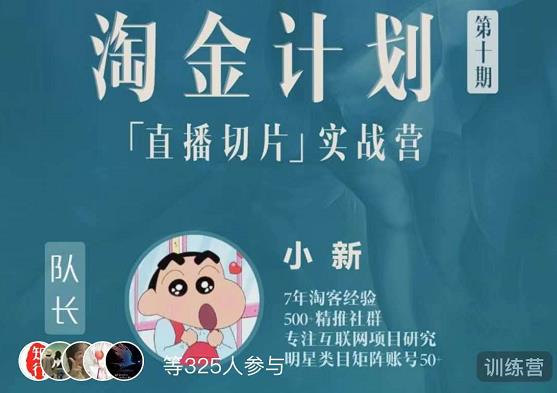 【副业项目3771期】淘金之路第十期实战训练营【直播切片】，小杨哥直播切片短视频带货玩法插图1