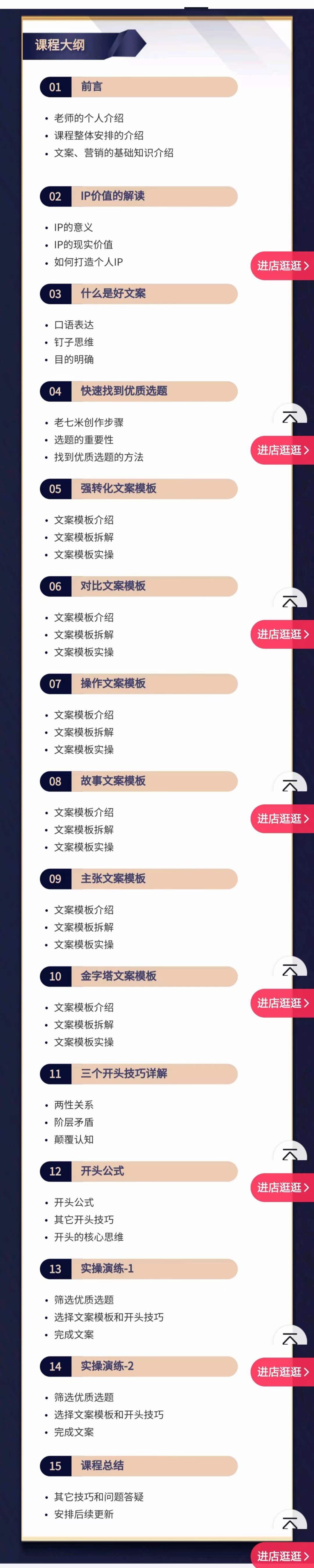 【副业项目4332期】老七米文案方法论：带你掌握文案底层逻辑 点字成金（15节课时）插图1