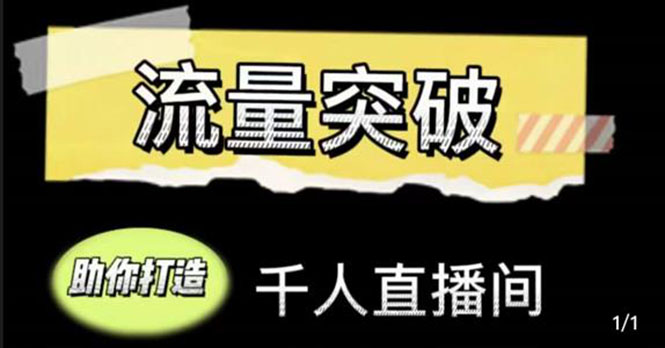 【副业项目4460期】直播运营实战视频课，助你打造千人直播间（14节视频课）-副业帮