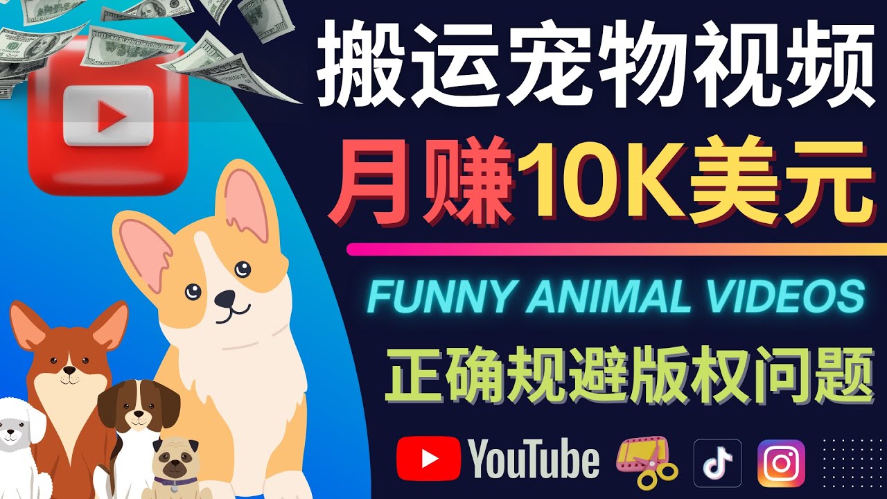 【副业项目4509期】搬运TIKTOK视频到YouTube，并进行二次创作，月赚1万美元以上-副业帮