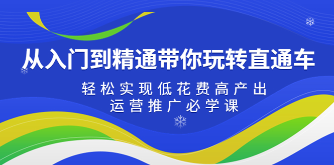 【副业项目5274期】从入门到精通带你玩转直通车：轻松实现低花费高产出，35节运营推广必学课-副业帮