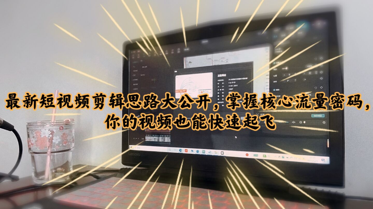 【副业项目6115期】最新短视频剪辑思路大公开，掌握核心流量密码，你的视频也能快速起飞-副业帮