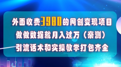 【副业项目8036期】在短视频等全媒体平台做数据流量优化，实测一月1W+，在外至少收费4000+-副业帮