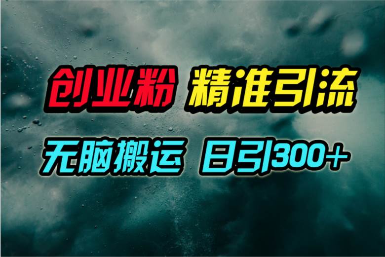 视频号纯搬运日引300+创业粉教程！-副业帮